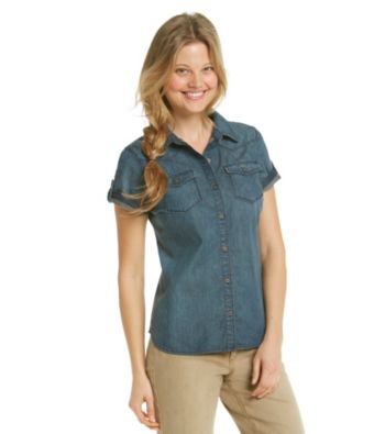 Ruff Hewn Denim Western Shirt