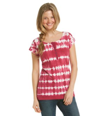 Ruff Hewn Tie-Dye Henley Tee