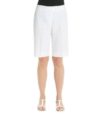 Jones New York Signature® White Bermuda Short