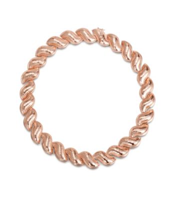 Fine Silver Pltd Rosegold Flash17
