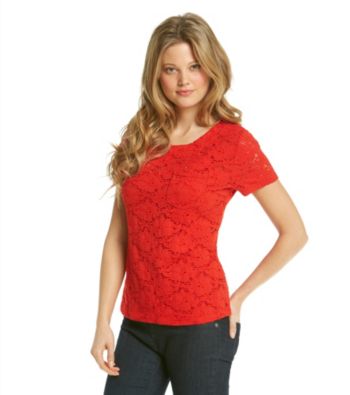 Chaus Lace Tee