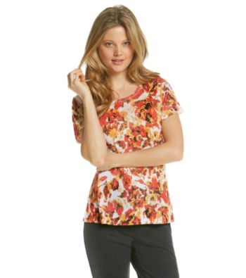 Laura Ashley® Scratch Rose Tee
