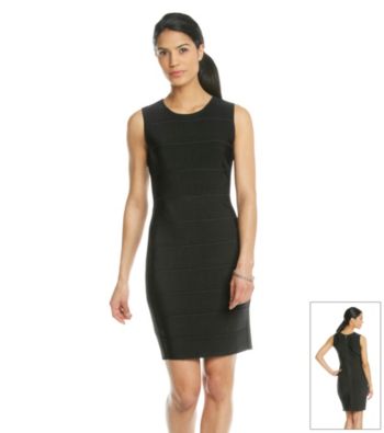 Calvin Klein Petites' Textured Solid Dress