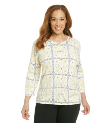 Alfred Dunner® Plus Size Sweater Cardigan