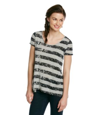 Kensie® Striped Tee