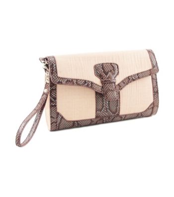 Korert™ 33rd & Madison Linen Breeze Clutch