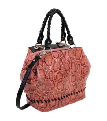 Koret™ 35th & Madison Python Power Print Triple Zip Satchel