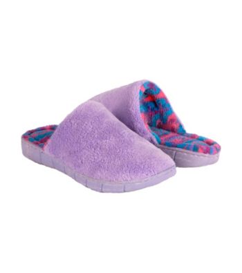 MUK LUKS® Flower Fairisle Scuff Slipper