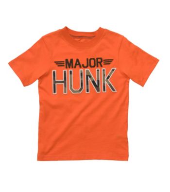 Carter's® Baby Boys' Orange Major Hunk Tee