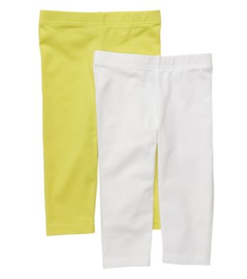 Carter's® Baby Girls' Green/White 2-pk. Leggings