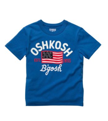 OshKosh B'Gosh® Baby Boys' Blue Flag Tee