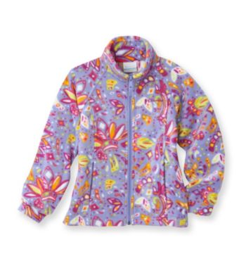 Columbia Girls' 7-16 Purple Lilac Feather Fleece