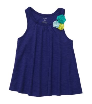 Carter's® Girls' 2T-6X Purple Swing Tank