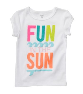 Carter's® Girls' 2T-6X White 