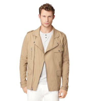 Calvin Klein Jeans® Men's Moto Khaki Jacket