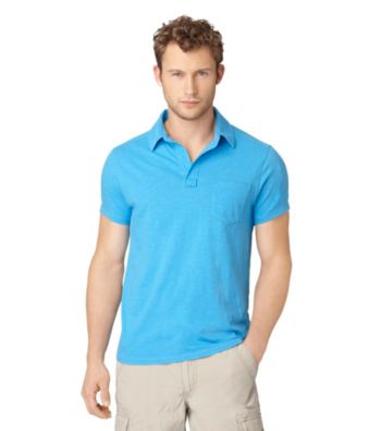 Calvin Klein Jeans® Men's Solid Slub Polo