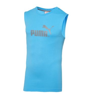 PUMA® Men's Blue Sleeveless Tee