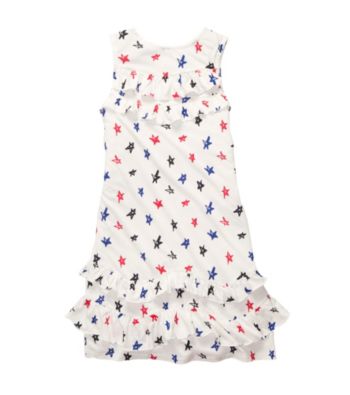 OshKosh B'Gosh® Girls' 4-6X Red/White Star Knit Dress