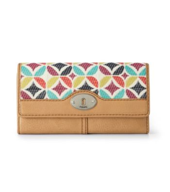 Fossil® Multi Maddox Signature Flap Clutch