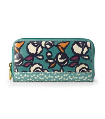 Fossil® Rose Key-Per Zip Clutch