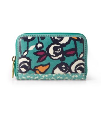 Fossil® Rose Key-Per Zip Multifunction