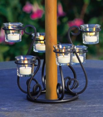The Pomeroy Collection Outdoor Umbrella Lighting