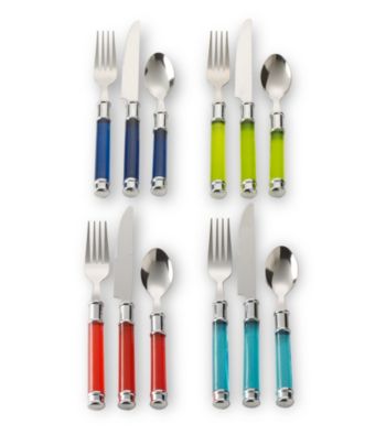 Cambridge Silversmiths Multi-Color 12-pc. Flatware Set