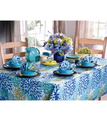Fiesta® Dinnerware Turquoise Floral Calypso Table Linens
