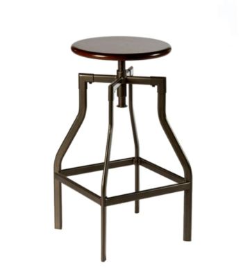 Hillsdale® Cyprus Cherry Adjustable Backless Stool