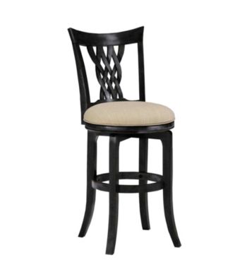 Hillsdale® Embassy Black Swivel Stool