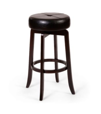 Hillsdale® Rhodes Walnut Backless Stool