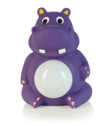 Crane Hippo Glo Belly Night Light