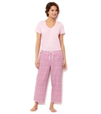 Nautica® Combo Pajama Set - Waterstripe Rose