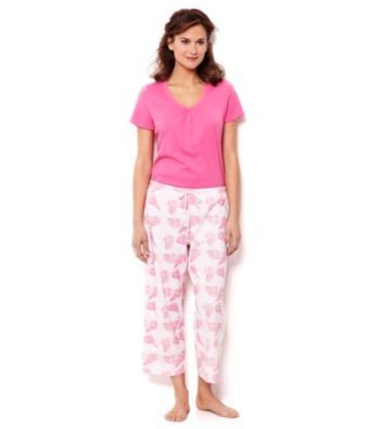Nautica® Combo Pajama Set - Shell Rose