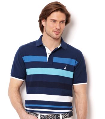 Nautica Men's Short Sleeve Open Seas Polo Men's