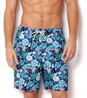 Nautica® Men's Twilight Blue Sealife Swim Shorts