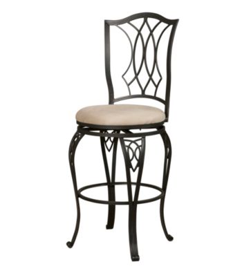 Powell® Big & Tall Diamond Top Bar Stool