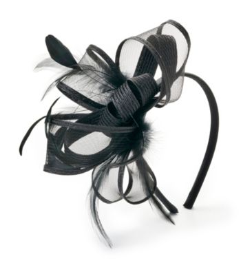 August Accessories® Onyx Fascinators