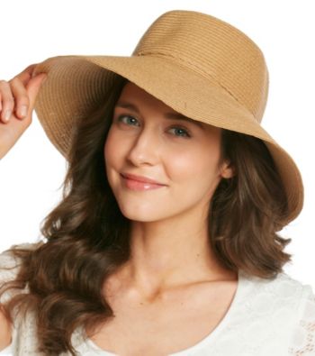 August Accessories® Packable Floppy Hat