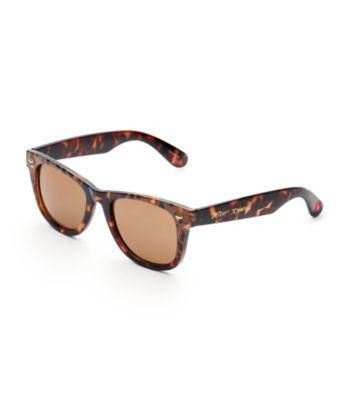 Betsey Johnson® Classic Bohemian Shape with Ombre Leopard Print Sunglasses - Tortoise