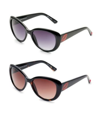 Betsey Johnson® Cat Eye Sealed with a Kiss Sunglasses