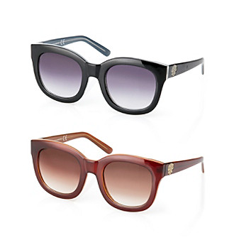 UPC 781268611435 product image for Vince Camuto™ Oversized Retro Cat Eye Crest Logo Sunglasses | upcitemdb.com