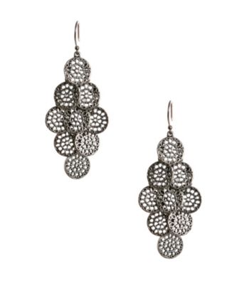 Lucky Brand® Silvertone Chandelier Earrings