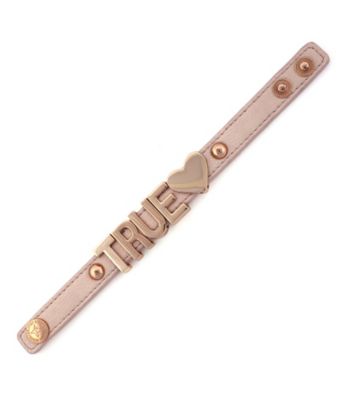 BCBGeneration™ Blush and Rose Goldtone True Love Affirmation Bracelet