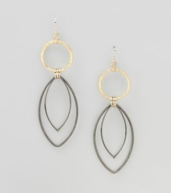 Relativity® Goldtone Drop Earrings