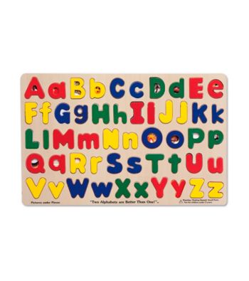 Melissa & Doug® Upper and Lowercase Alphabet