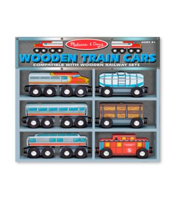 Melissa & Doug® Train Cars