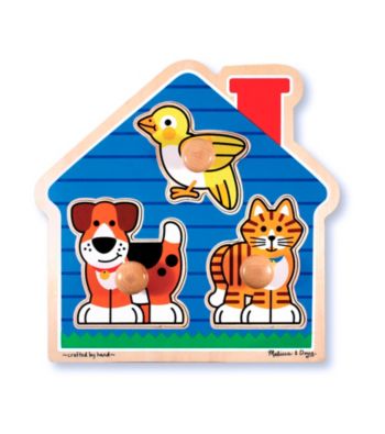 Melissa & Doug® House Pets Jumbo Knob Puzzle