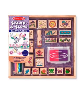 Melissa & Doug&reg; Stamp-a-Scene Fairy Garden