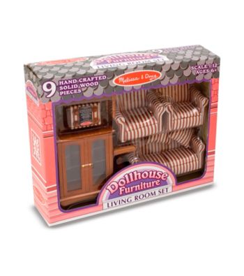 Melissa & Doug® Dollhouse Living Room Furniture